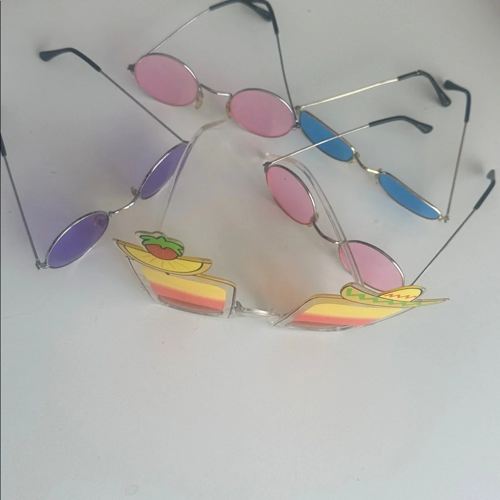 Colorful Kids Sunglasses Set